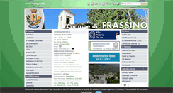 Desktop Screenshot of comune.frassino.cn.it